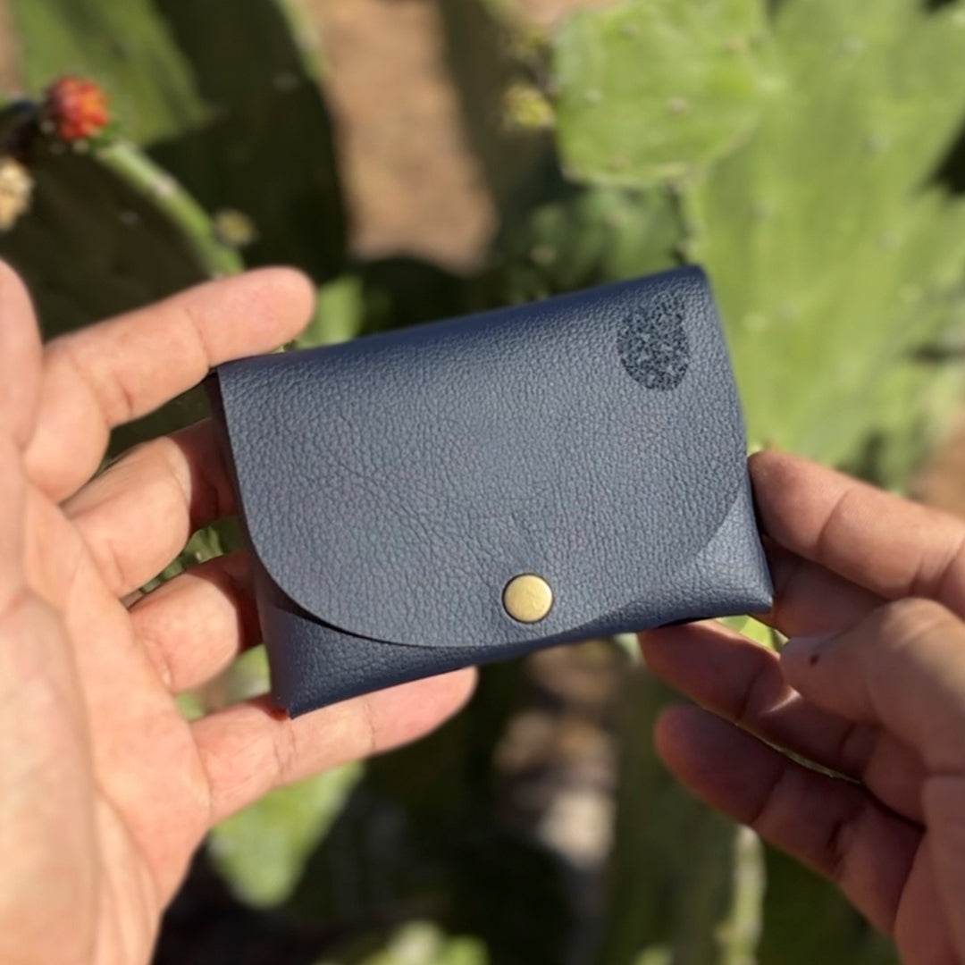 Cartera Redonda Azul