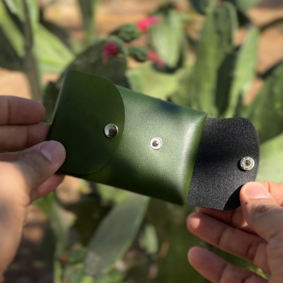 Cartera Redonda Verde